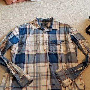Flannel pull over